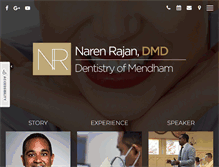 Tablet Screenshot of dentistryofmendham.com